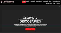 Desktop Screenshot of discosapien.com