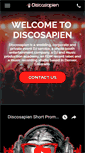 Mobile Screenshot of discosapien.com